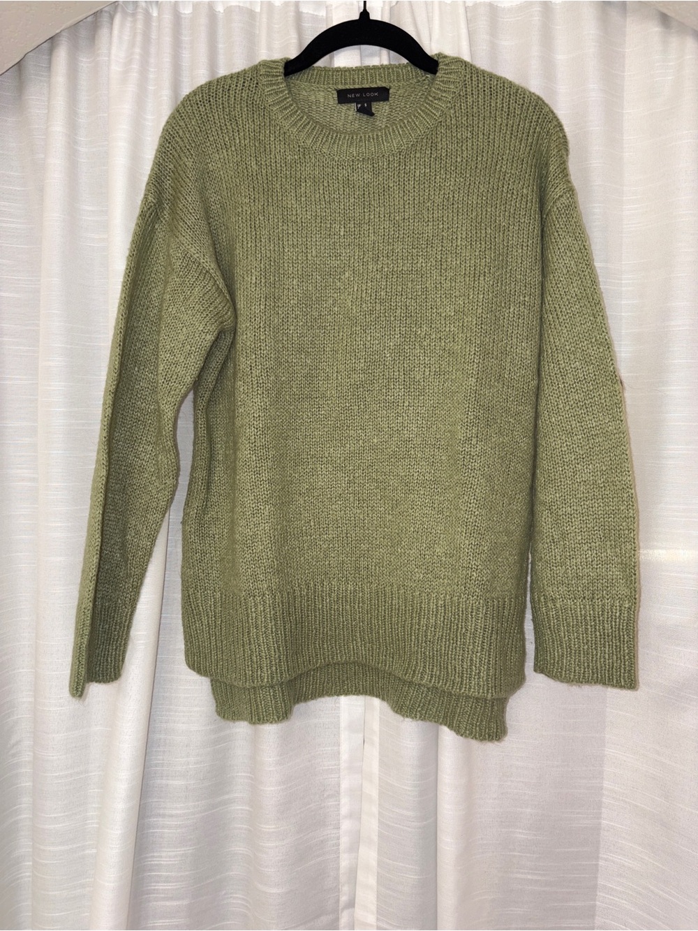 ASOS New Look Olive Green Knit Sweater